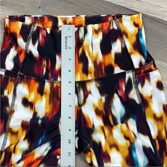 Xersion Celeste Quick Dri High Rise 7/8 Ankle Pocket Leggings Multi Color XS - Picture 10 of 10